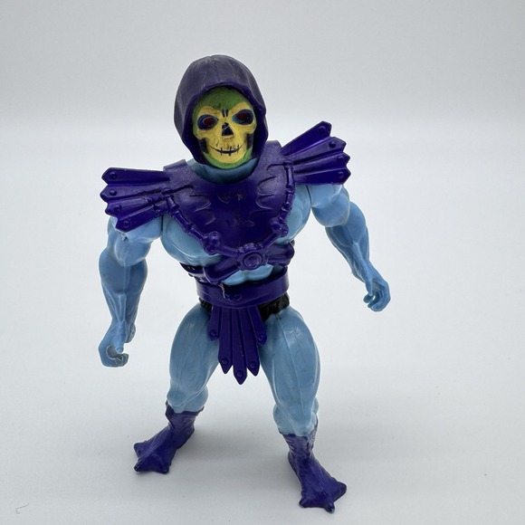 Figurine MOTU Stratos - Tête Rouge, Fabriquée En France - Masters Of The Universe
